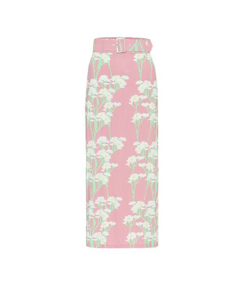 Monica stretch-jersey midi skirt | Bernadette