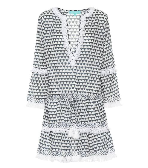 Miniabito Claudia a stampa in cotone | Melissa Odabash