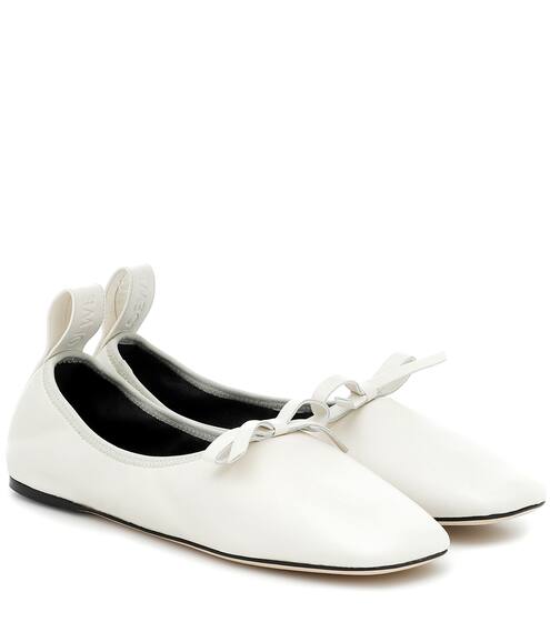 Ballerina leather flats | Loewe