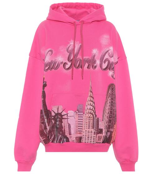 Printed cotton sweatshirt | Balenciaga