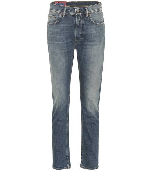 Blå Konst Melk high-rise slim jeans | Acne Studios
