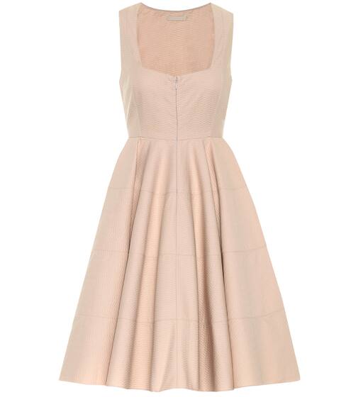 Cotton fit-and-flare dress | Alaïa