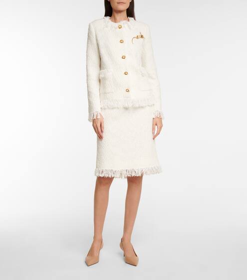 Tweed pencil skirt | Oscar de la Renta