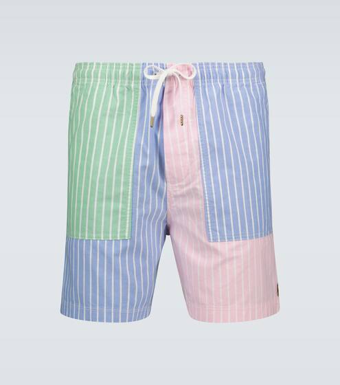 Gestreifte Baumwoll-Shorts Graduate | Polo Ralph Lauren