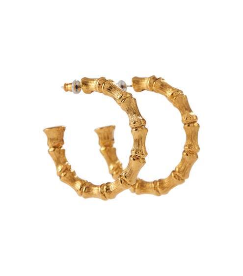 Demi-hoop earrings | Oscar de la Renta