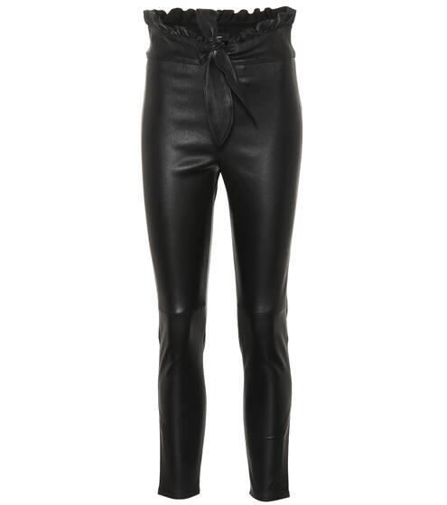 Jumpy high-rise slim leather pants | Isabel Marant