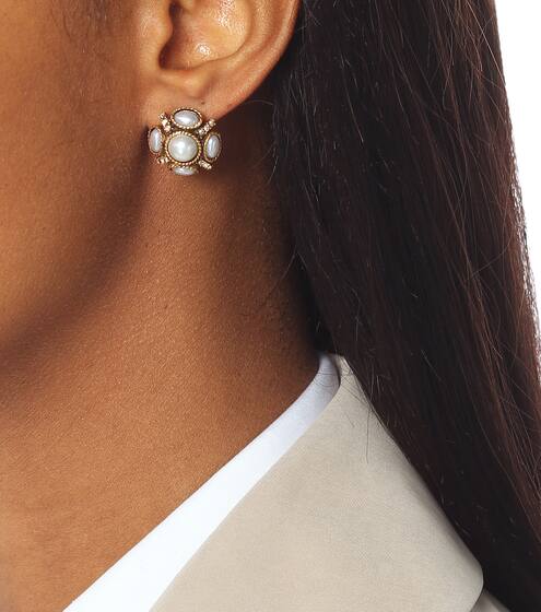 Rope embellished earrings | Oscar de la Renta