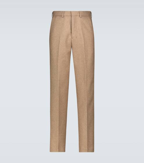 Pantalon en laine mélangée | AMI PARIS