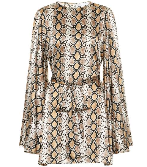 Anya silk-blend satin dress | Caroline Constas