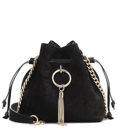 Callie Small suede clutch | Jimmy Choo