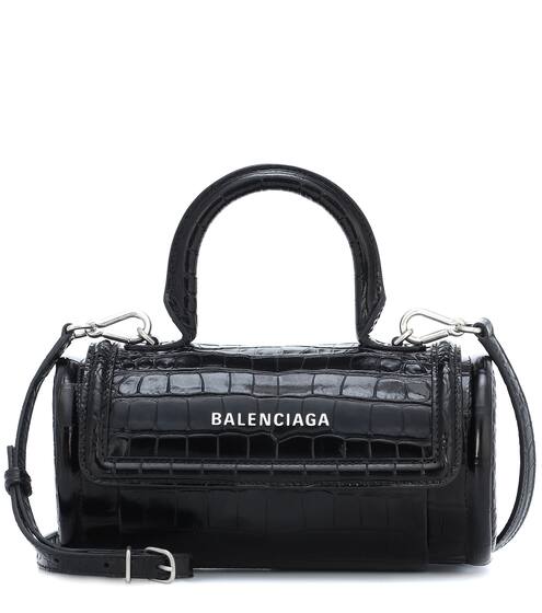 Barrel Small leather shoulder bag | Balenciaga