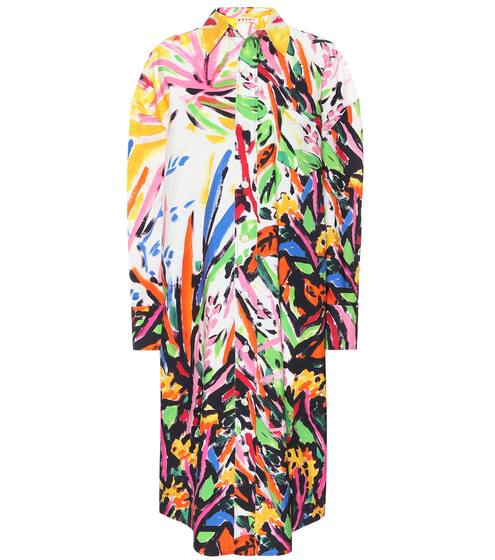 Printed cotton dress | Marni