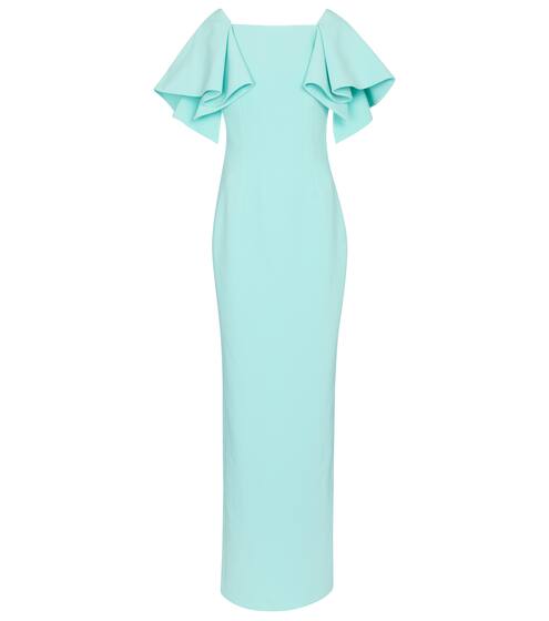 Eve crêpe gown | Safiyaa