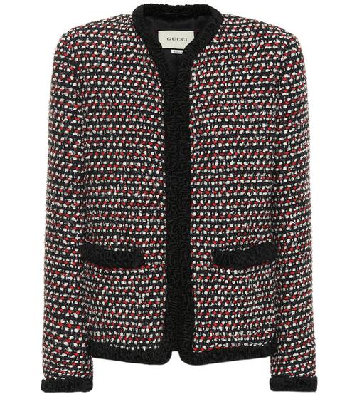 Sequined tweed jacket | Gucci