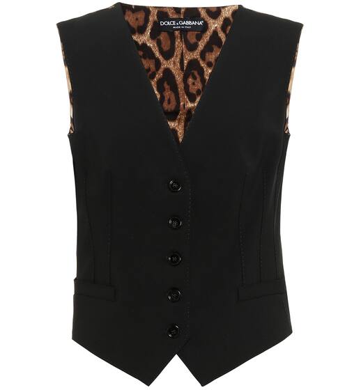 Wool-blend vest | Dolce & Gabbana