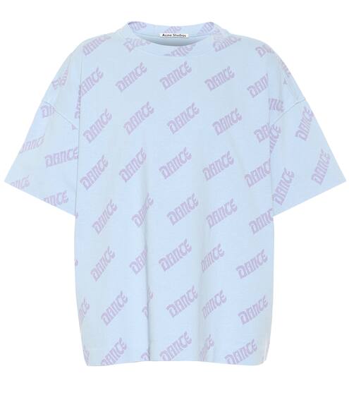 Stellie Dance printed cotton T-shirt | Acne Studios
