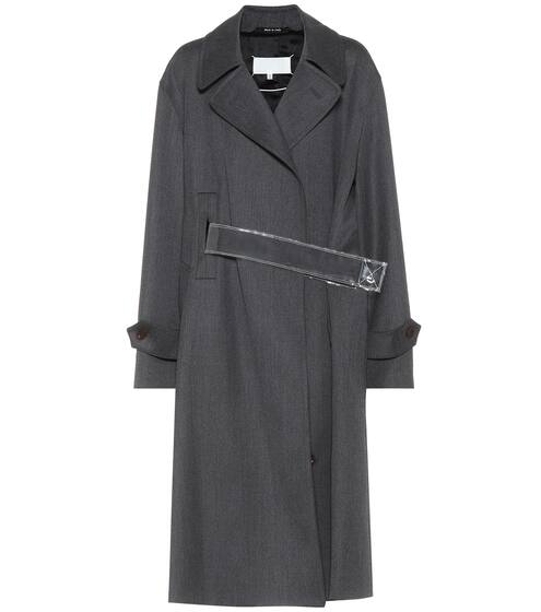 معطف من الصوف | Maison Margiela