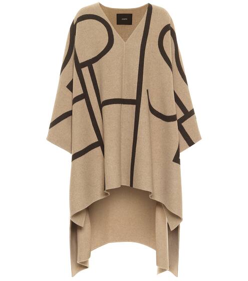 Poncho Ciela aus einem Wollgemisch | Joseph