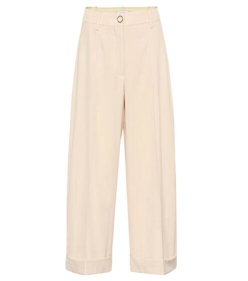 High-waisted wool pants | Valentino