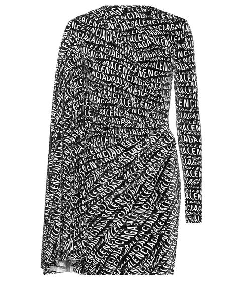 Stretch velvet minidress | Balenciaga