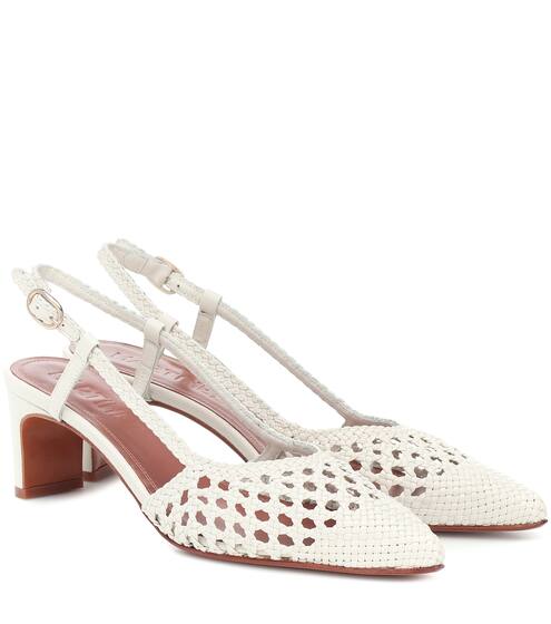 Exclusive to Mytheresa – Bizkaia woven leather pumps | Souliers Martinez
