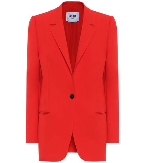 Stretch-cady blazer | MSGM