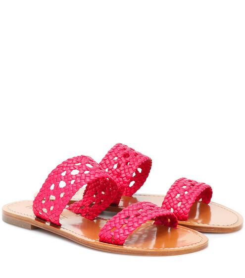 Exclusive to Mytheresa – Cala leather sandals | Souliers Martinez