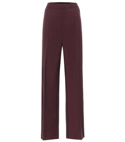 Wool and mohair straight pants | Acne Studios