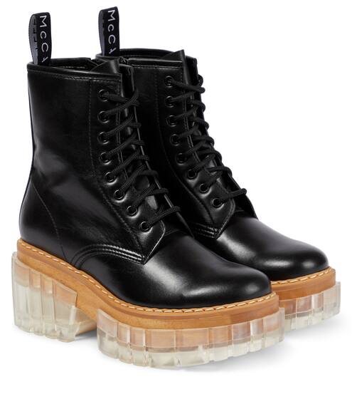 Emilie platform combat boots | Stella McCartney
