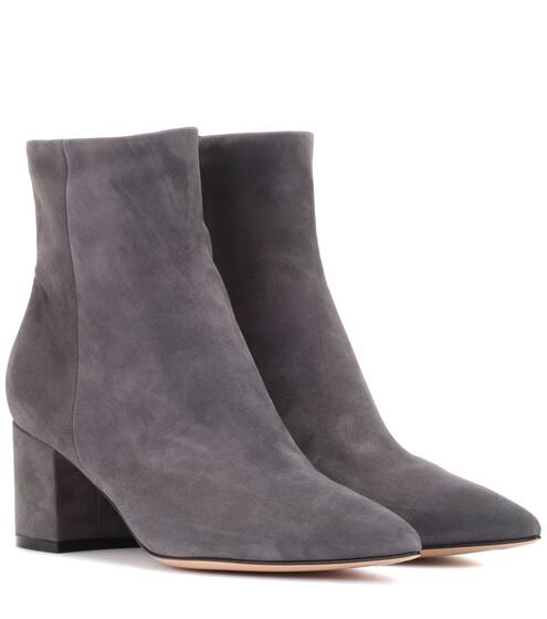 Exclusive to Mytheresa – Piper 60 suede ankle boots | Gianvito Rossi