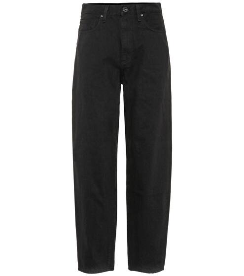 The Curved high-rise jeans | Goldsign