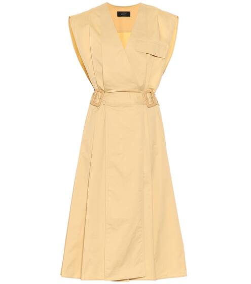 Logan cotton midi dress | Joseph