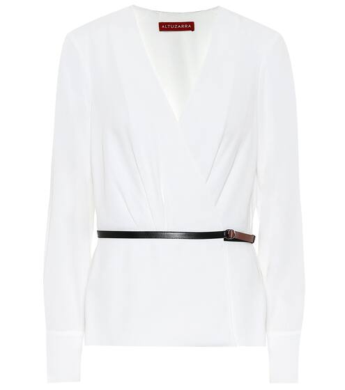 Erika belted blouse | Altuzarra