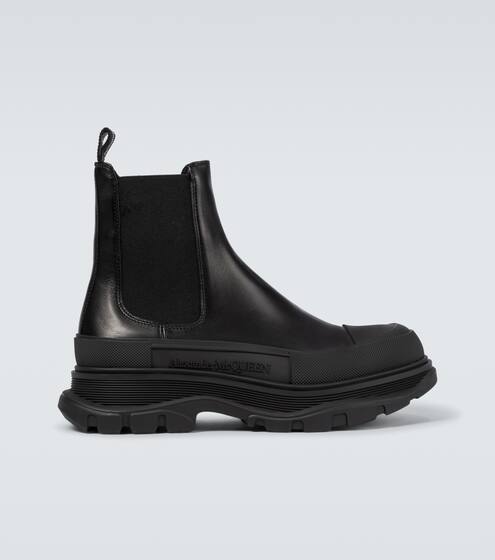 Tread Slick leather Chelsea boots | Alexander McQueen