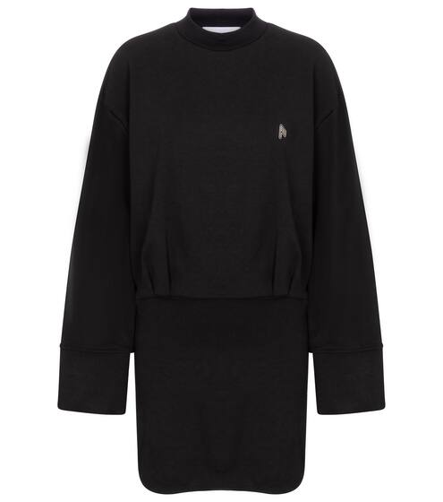 Palmer cotton sweatshirt dress | The Attico