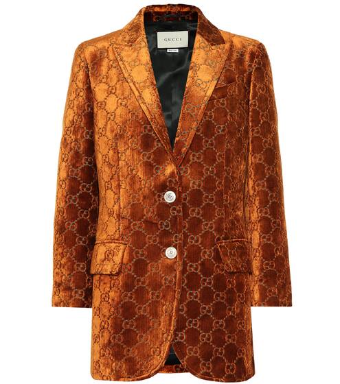 GG velvet blazer | Gucci