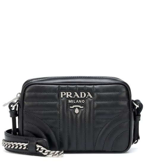 Prada Bags Women S Handbags Mytheresa Diagramme Leather Crossbody Bag Prada