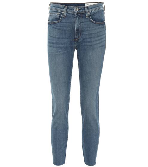 High-Rise Ankle Skinny jeans | Rag & Bone
