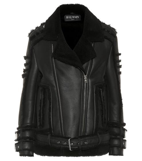 Shearling jacket | Balmain