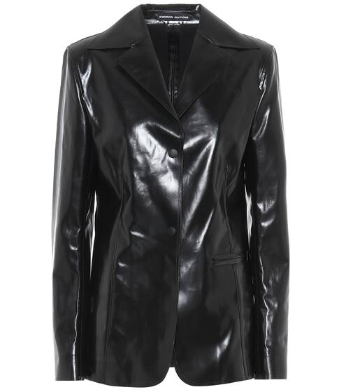 Faux leather jacket | Kwaidan Editions