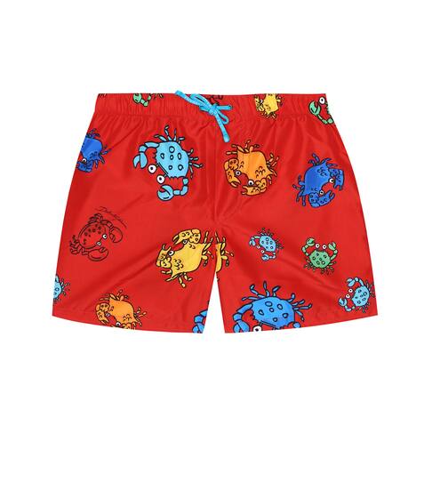 Printed swim trunks | Dolce & Gabbana Kids