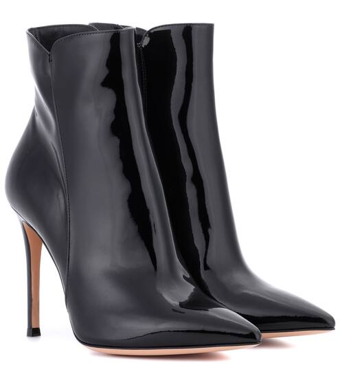 Ankle Boots Levy aus Lackleder | Gianvito Rossi
