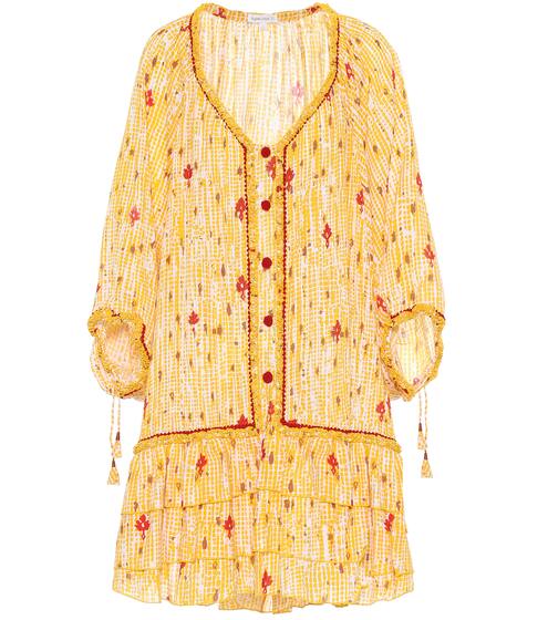 Poncho Bobo cotton cover-up | Poupette St Barth