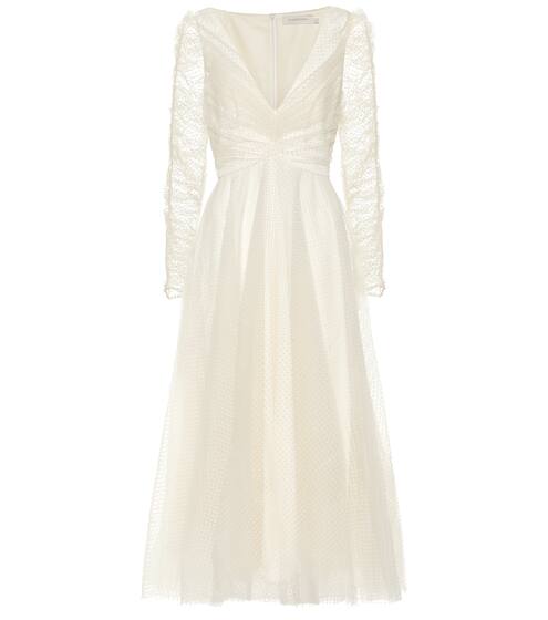 Polka-dot mesh dress | Zimmermann