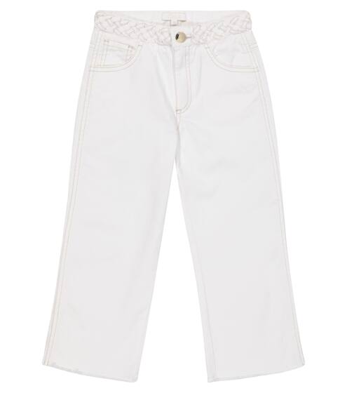 Stretch-cotton jeans | Chloé Kids