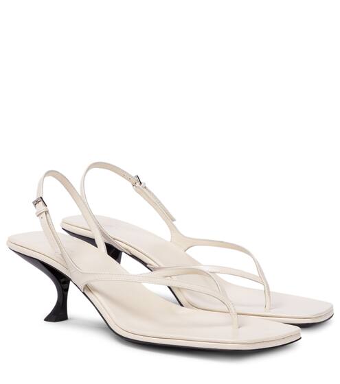 Constance leather thong sandals | The Row