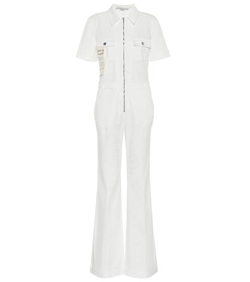 Stretch denim jumpsuit | Stella McCartney