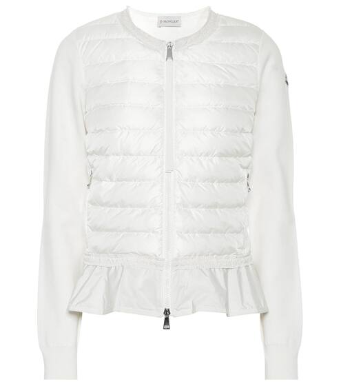 Quilted down cotton cardigan | Moncler