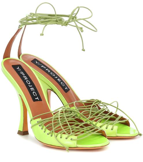 Lace-up leather sandals | Y/PROJECT