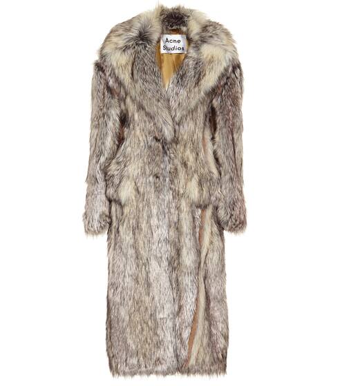 Faux fur coat | Acne Studios
